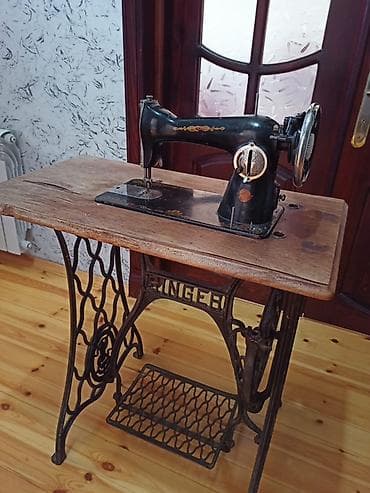 Singer tikis masini islekdirMəhsul: Singer ayaq pedallı tikiş maşını — 4