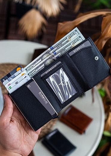 kart qabı: Pulqabı, Təbii dəri, Yeni — 5