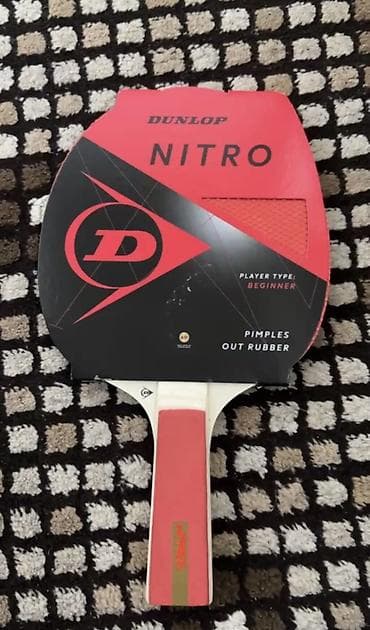 Ракетки: Dunlop NITRO stolüstü tennis raketi - Oyunçu tipi: Beginner — 1