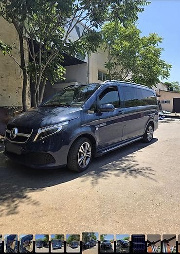 mini karavan: Mercedes-Benz Vito mixto 111 CDI, mavi rəng, dizel miniven. Şəhər — 2