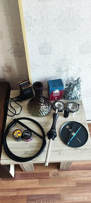 parfum az: Kalya (nargilə) dəsti – tam komplekt Məhsulun tərkibi: - Şüşə kolba — 1