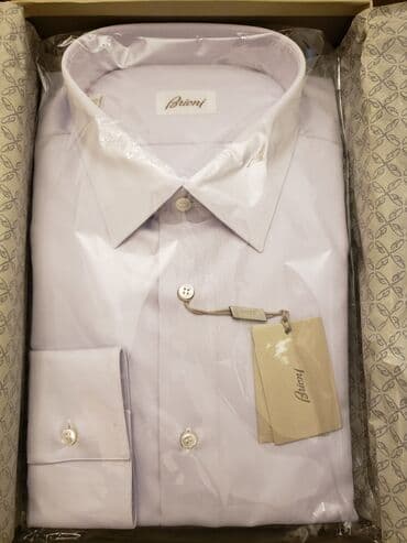 3 duymə koynək: Köynək, Brioni, 2XL, rəng - Yasəmən — 5