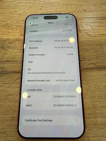 samsung core prime: IPhone 17 Pro Max, 256 ГБ, Оранжевый — 4