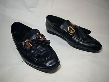 honor smart: ZARA qadın loaferləri - Rəng: qara - Üst hissə: hamar dəri effektli — 1