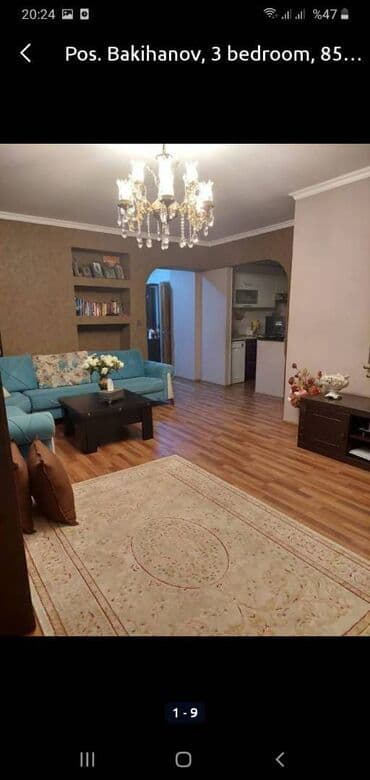 xırdalanda yeni tikili bina evləri: Bakıxanov qəs., 2 otaqlı, Yeni tikili, 82 kv. m — 1