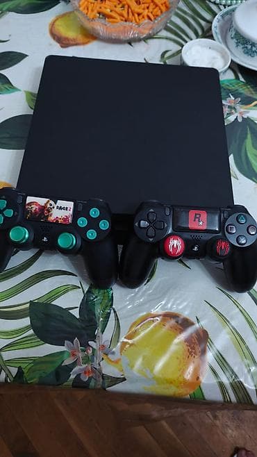 pax 4: PlayStation 4 Slim 1 tb yaddaş 2 arginal ideal vəziyyətdə pult 1 — 3
