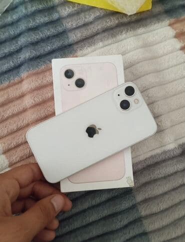 iphone 11 yigilma: IPhone 13, 128 GB, Ağ, Simsiz şarj, Zəmanət, Face ID — 1