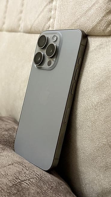 IPhone 15 Pro, 128 ГБ, Natural Titanium, Гарантия