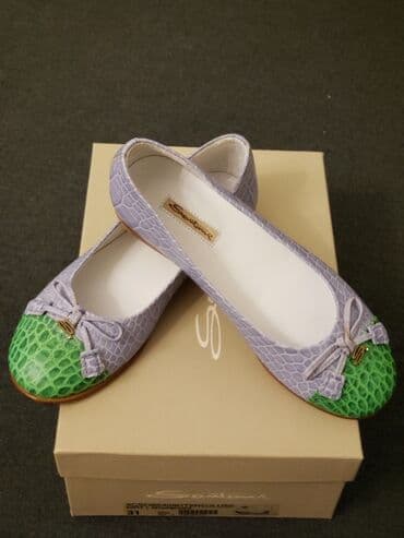 qebelend ters ev: Детская балетка от бренда . SANTONY . фактуры кожа с — 2