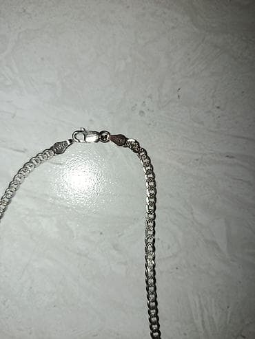 gün eynəyi: 925 gümüş boyunbağı - Material: 925 sterling gümüş (qaşqabaqda “925” — 3