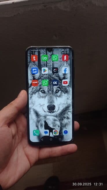 çat: Honor 10 Lite, 32 GB, rəng - Qara, Barmaq izi — 1