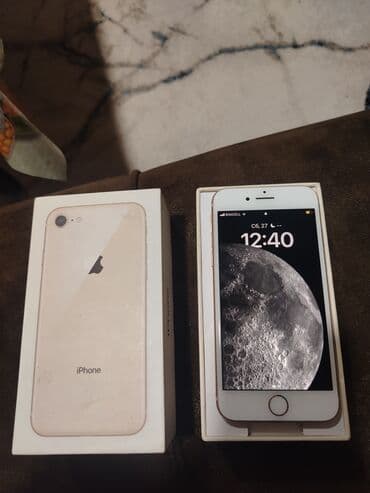 Opel: IPhone 8, Qızılı, Barmaq izi — 3