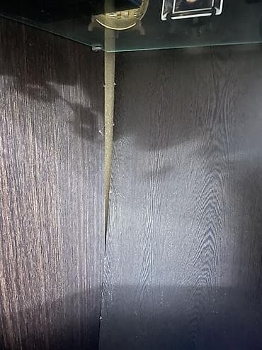 mebel evi: Düz TV altlığı, Polkalı, Laminat — 4