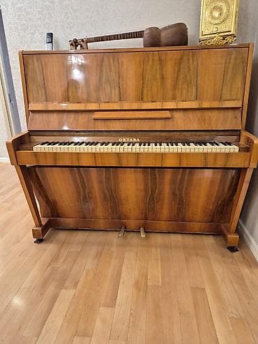 gitara aksesuar: Upright pianino – Oktava markası - Korpus: təbii taxta/kaplama — 4