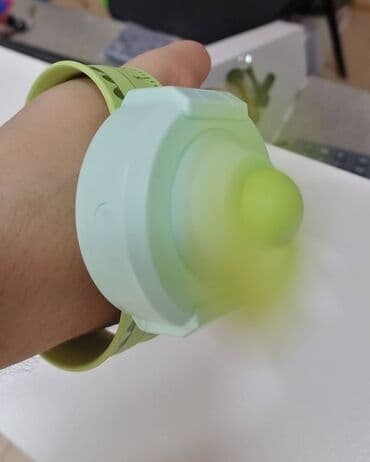 uwaq ucun tortlar: Uwaglar ucun qola taxan ventlyator yay ucun serinlendirici yeni — 3