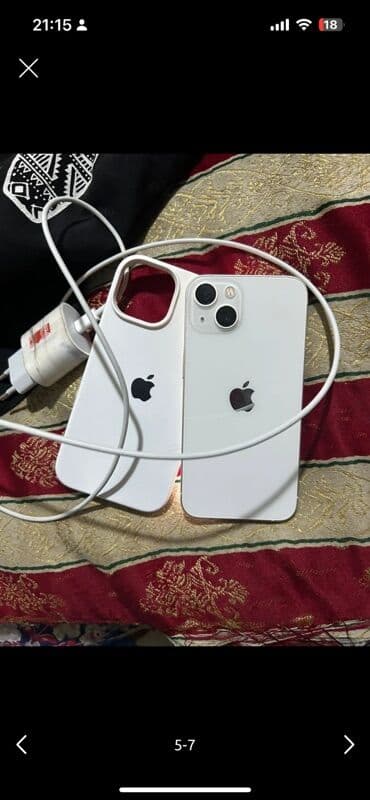 iphone kreditle ilkin odenissiz: IPhone 13, 128 GB, Ağ, Face ID — 6