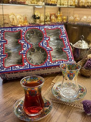 caydan: Çay dəsti, Şüşə — 1