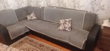 divan ikinci əl: Künc divan, İşlənmiş, Açılan, Bazasız, Parça, Çatdırılma yoxdur — 3