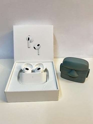 Simsiz (Bluetooth) Qulaqcıqlar, Apple, rəng - Ağ