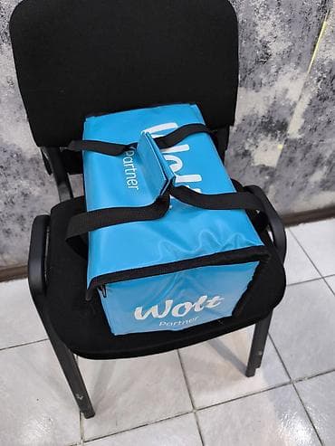 Moyka avadanlığı: Motosiklet üçün üst baqaj qutusu və Wolt Partner termo çantası dəsti — 4