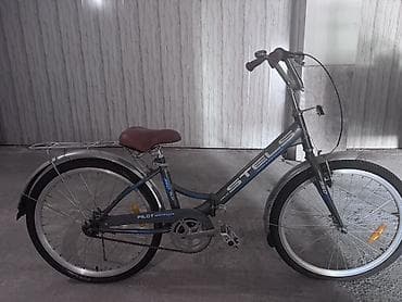 24 velosiped: STELS Pilot şəhər/komfort velosipedi - Çərçivə: aşağı enişli, polad — 4