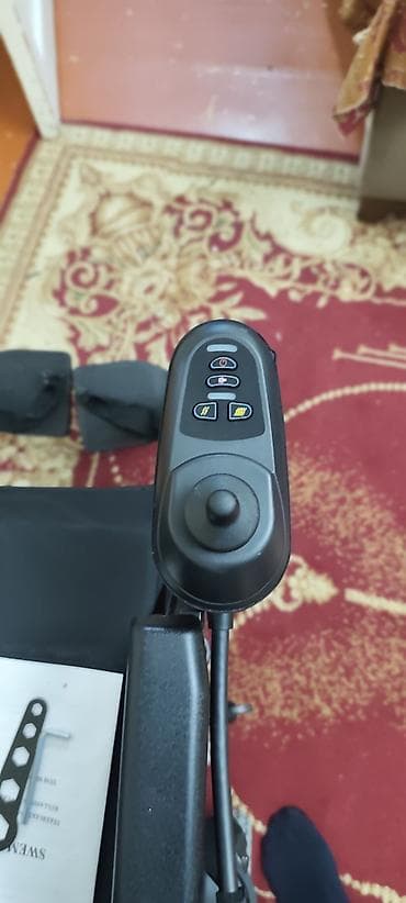 tekerli araba: Elektrikli əlil arabası - Joystick idarəetməsi: sağ qoltuqaltına — 6