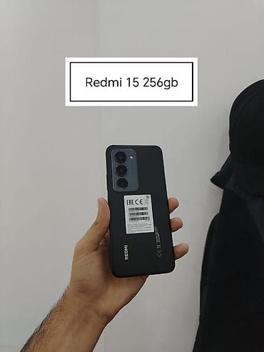 islenmis iphone 11: Redmi 256 GB, rəng - Qara — 1
