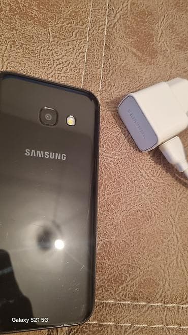 usb ventilyator: Samsung Galaxy A3 2017, 16 GB, rəng - Qara, Barmaq izi — 4