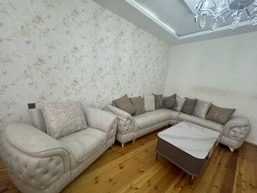 İşlənmiş, Künc divan, Kreslo, Bazasız, Açılmayan