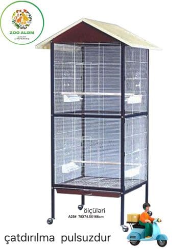 popuqay qefesi: Qəfəs (valyer).Tutuquşu qəfəsi. Dəyərli müştərilərimizin istəyi — 3