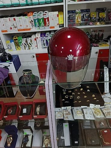 motor kaski: Moped/Motosiklet dəbilqəsi – Radin brendi - Rəng: tünd qırmızı — 2