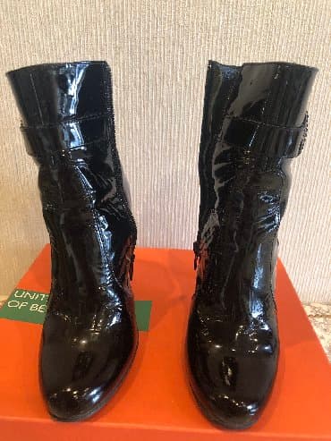 botik: Ölçü: 36, rəng - Qara, İşlənmiş — 3