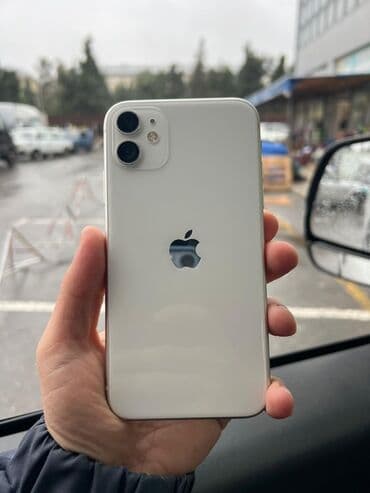 kalonka səs: IPhone 11, Ağ, Face ID — 1
