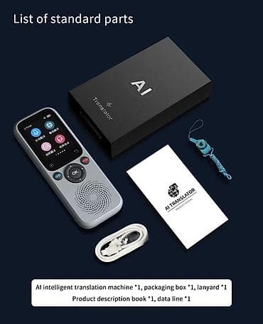mini notebook computer: Kateqoriya: Ev üçün elektronika Brend: No Brand Ad: S20 Translator — 1