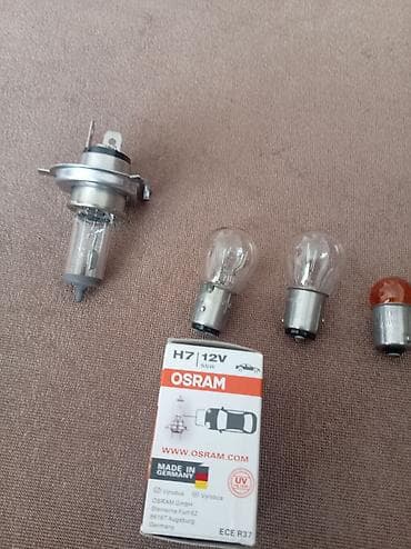 stoplar: Avtomobil lampaları dəsti Məhsul tərkibi: - OSRAM H7 halogen far — 2