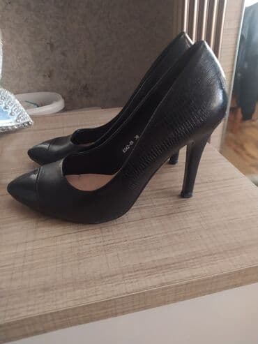 klassik şalvar: Qadın klassik tufli - Rəng: qara - Ölçü: 36 (daxildə 36 işarəsi) - — 1