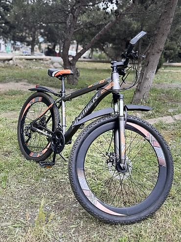 naxcivan velosiped: ANMIER X855 dağ velosipedi - Güclü alüminium ərintisi gövdə, idman — 2