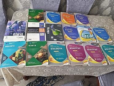 BAŞLIQ: DT Test Topluları - Riyaziyyat, Fizika, Kimya, Biologiya — 1