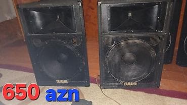 dinamik pioneer: İşlənmiş Yamaha Kolonka, Növ - Akustik, rəng - Qara — 1