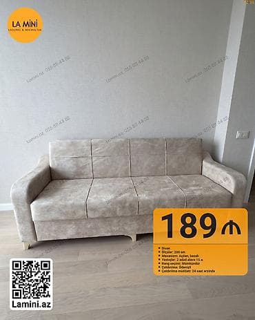 divan kreslo ustu: Divan, Açılan, Bazalı, Parça, Ödənişli çatdırılma — 1