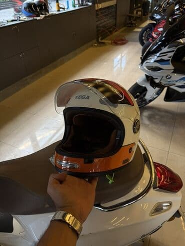 jiquli matoru: Vega markası Cafe racer dəbilqə, M ölçüdür, yenidir, istifadə — 3