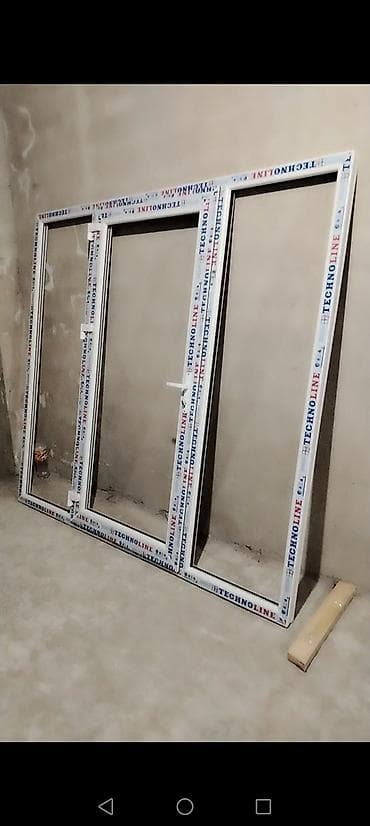 PVC pəncərə çərçivəsi – TECHNOLINE profil - Material: PVC profil — 1