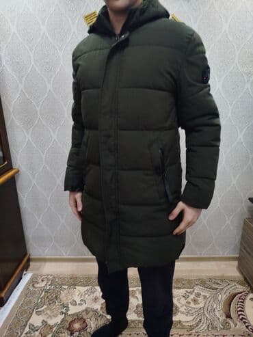 qış geyimi: Palto, 3XL, rəng - Yaşıl — 4