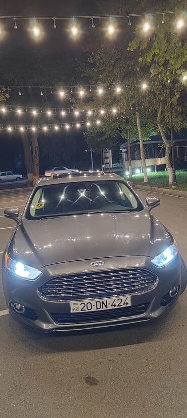 land rover satiş: Ford Fusion sedan - Kuzov: 4 qapılı sedan, tünd boz rəng - Mühərrik — 1