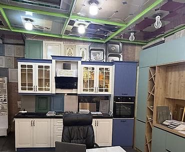 daş qiyməti: DenizMetbex mebeli Vitrin yenidir Qiymet 1050 azn Qapilar membiran — 1