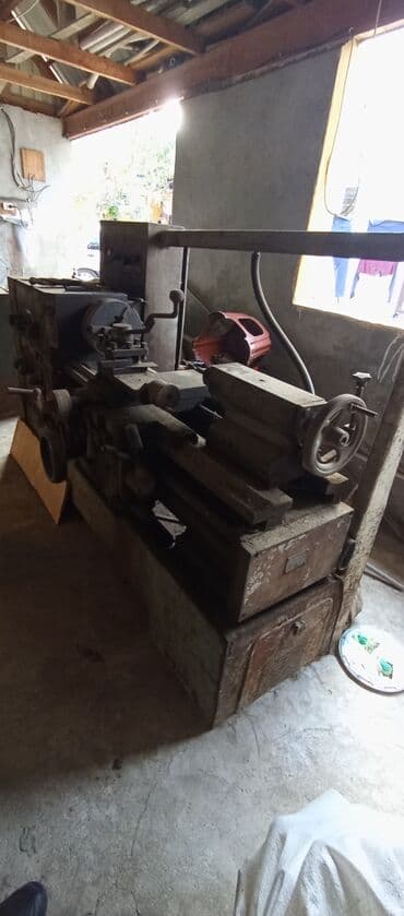 Darvazalar və aksesuarlar: Metal dəzgahı – torna (universall) - Güclü çuqun korpuslu, ağır — 1