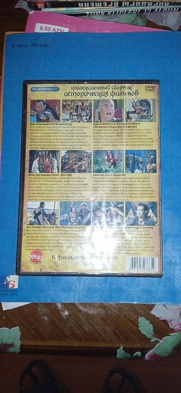 dvd disklər: DVD diskləri kolleksiyası Paketə daxil olanlar: - Türk Klipləri 2010 — 8