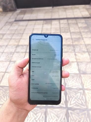 telefonlar ucuz: Huawei Y6, 32 GB, rəng - Qara, İki sim kartlı — 8
