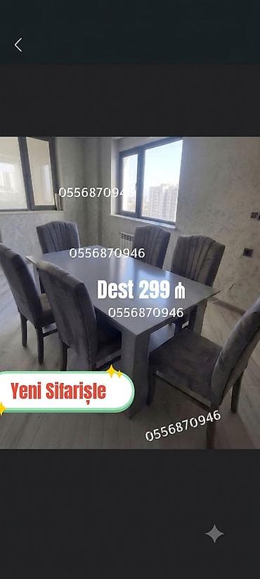 Masa dəsti qonaq otağı masa dəstləri zal üçün masa dəsti ​bağ üçün