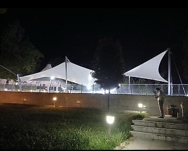 turk soba: Markiz, tent və günbəz kölgə sistemləri – layihələndirmə və quraşdırma — 6